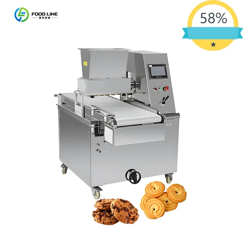 Customized Small Automatic Commercial Biscuit Cookies Cake Mold Maker Making Machine Factory Price System