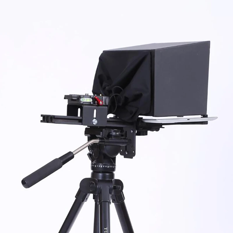 10'' 10 Inch Teleprompter for iPad Tablet for Outdoor Interview Speech DSLR Camera Prompter Reader