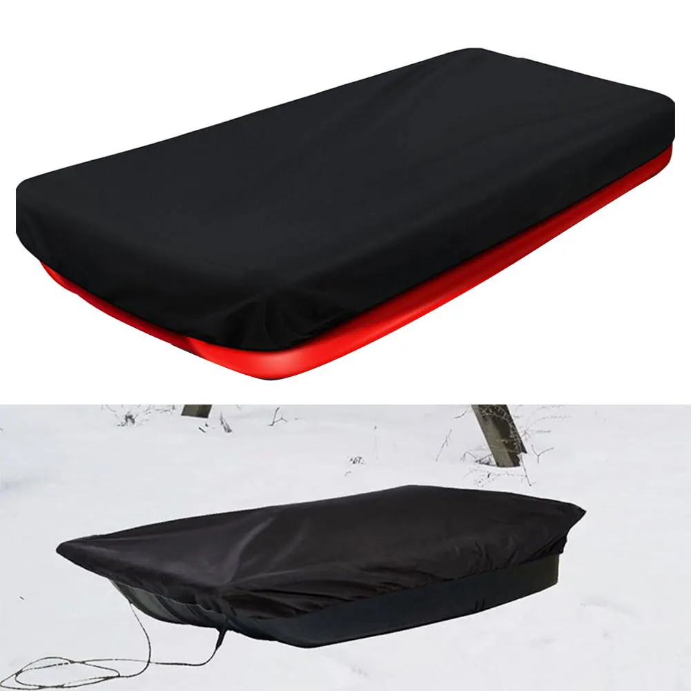 

Sled Cover Ice Fishing Shelter Sled Travel Cover Oxford Cloth Waterproof Dustproof Travel Storage Protector For Winter Camping