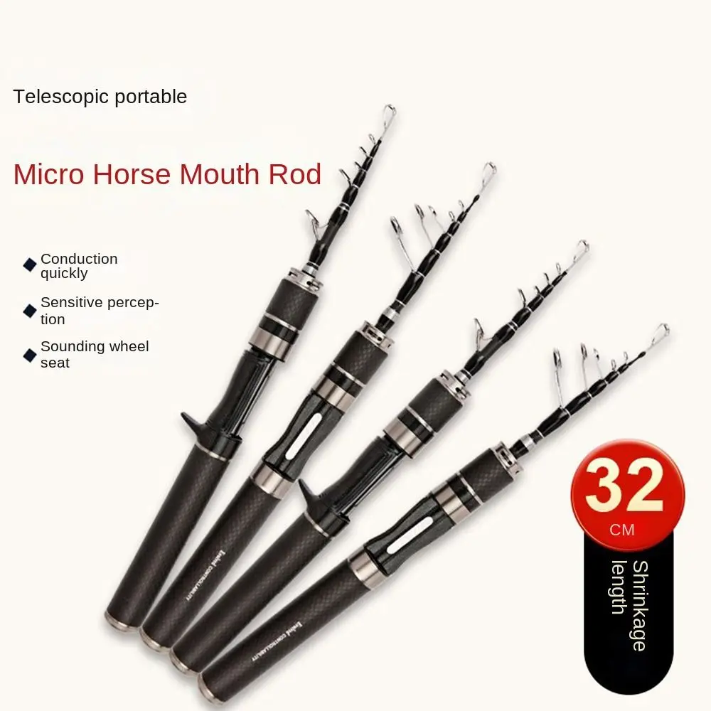 

Telescopic Fishing Rod Full Kits Spincast Fishing Reel Glass Fibre Feeder Rod Combo Ultra Short 1.5m-1.8m Fishing Pole Fishing