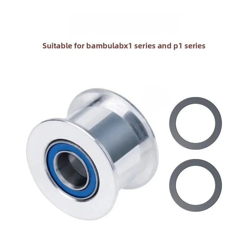 

1/2 шт. высокоточный натяжной шкив + натяжитель ремня для Bambulab X1C/P1P/P1S - отверстие 5 мм и универсальный аксессуар для 3D-принтера