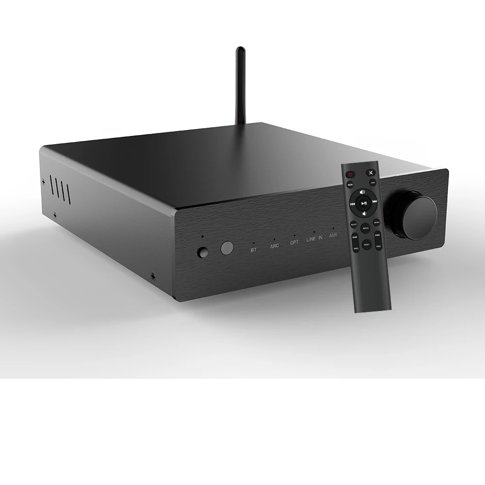 

100WHome Amplifiers AMP100 New Design Buy Power Brand Name Amplifier with BT Remote Control