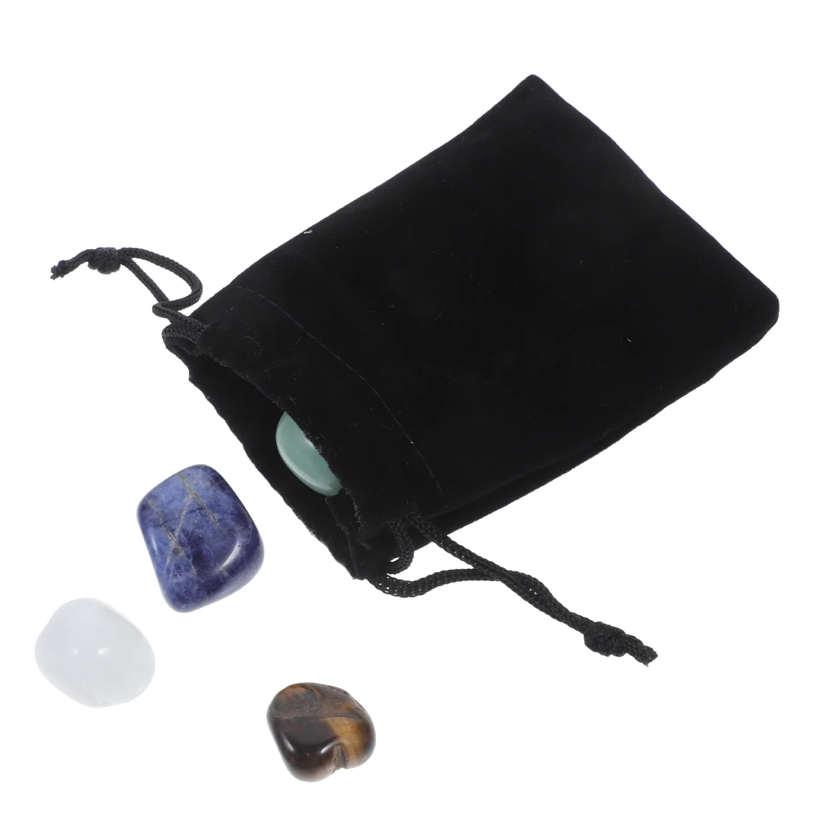 1 مجموعة كريستال العقيق الأحجار متعدد الألوان مصقول الأحجار الطبيعية ل حشو المزهرية أواني النباتات ديكور المنزل الحرفية الديكور المشهد