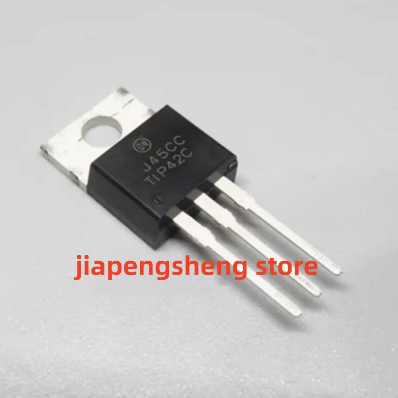 

TIP42CTU PNP Power Transistor, TIP42C, TIP42C, Direct Plug TO-220, New, Original, Authentic, 5Pcs