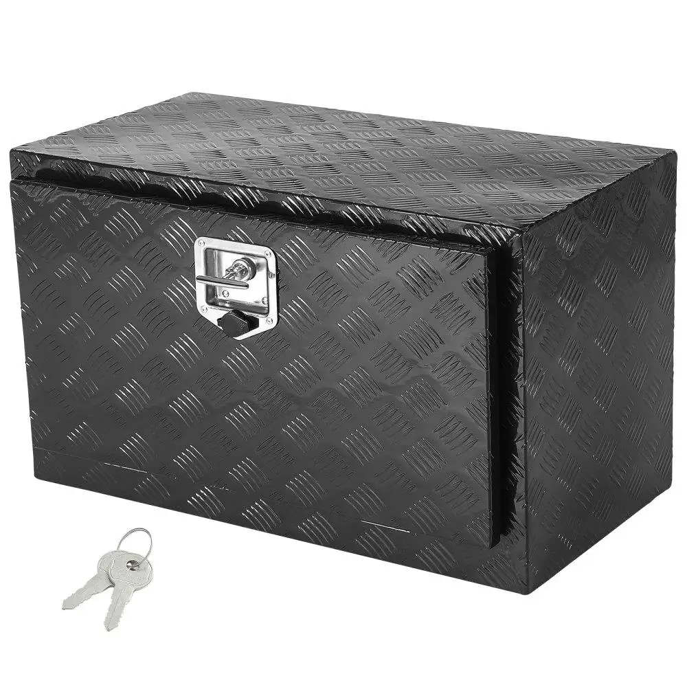 

Underbody Aluminum Truck Tool Box 36" x 14" x 16" Trailer RV Tool Storage