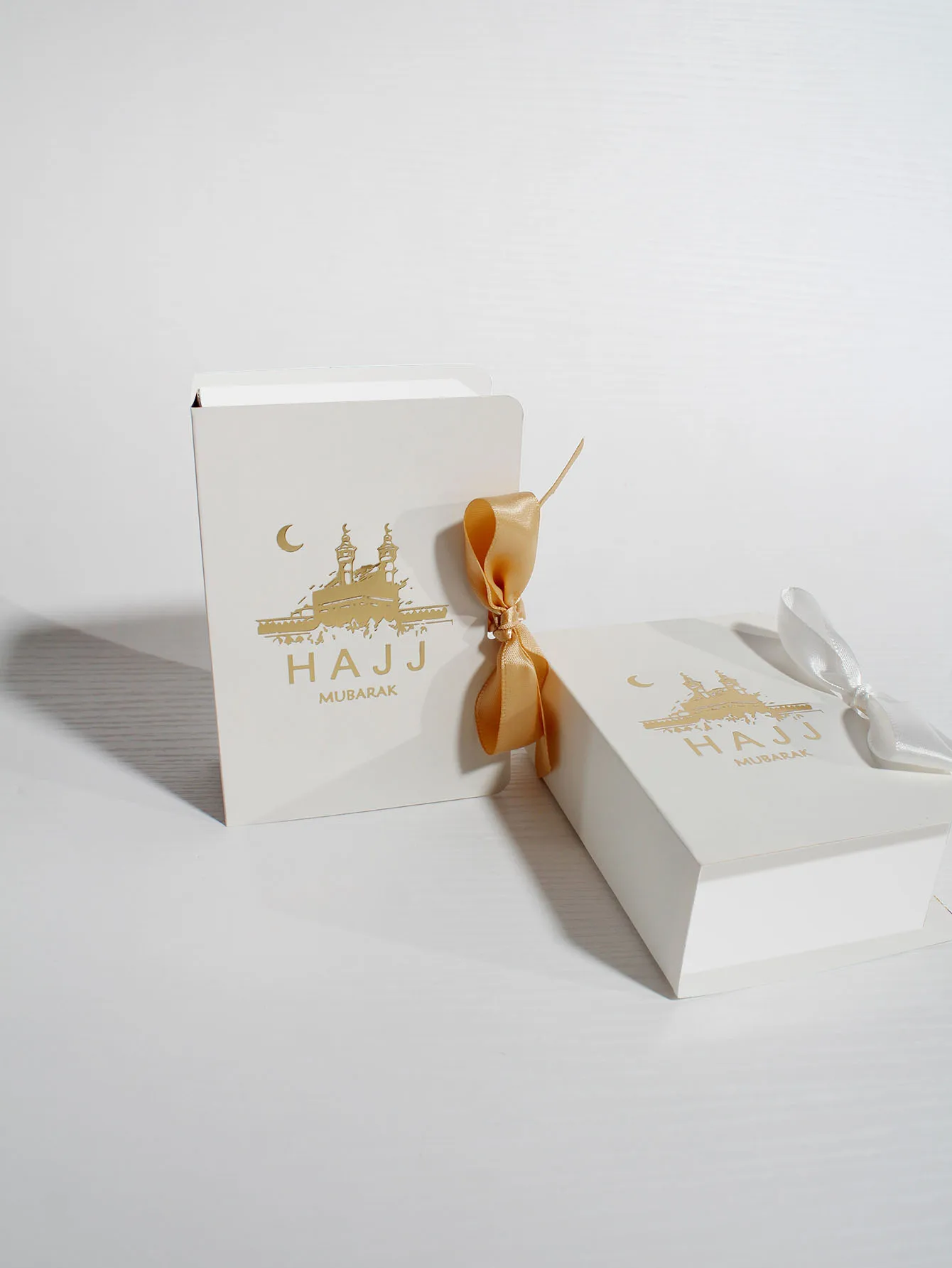 Hajj Mubarak Candy Box Cookie Gift Bag Boxes | Muslim Islamic Ramadan Kareem Iftar Party | Happy Eid Al-Adha Festival Decoration