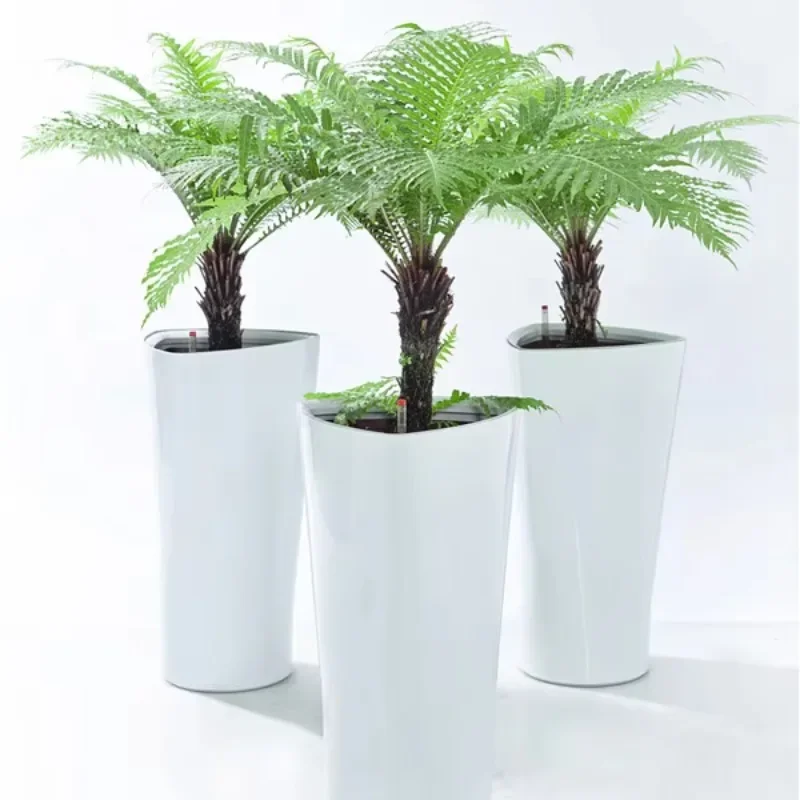 

Cute plant flower pot Indoor and outdoor self-watering system Smart flower pot