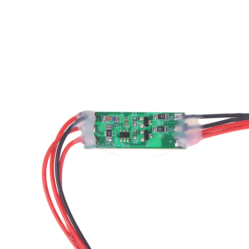 3-12V Strobe Flashing Module Red Blue 2-color LED Light Fast Flashing Warning Light Flashing Module For RC Car Model Spare Parts