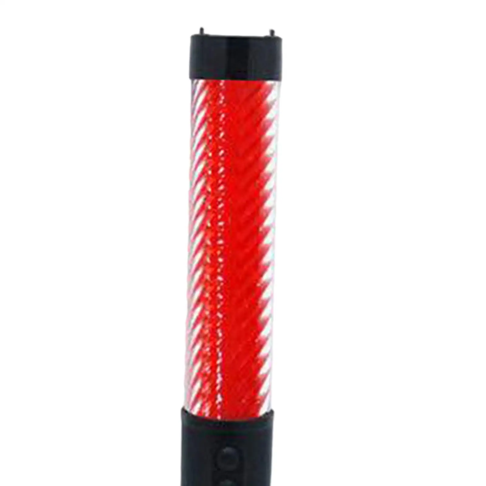 Rechargeable Traffic Control Stick Waterproof 11.81" Multifunctional LED Traffic Signal Stick for Parking Road Security Airport