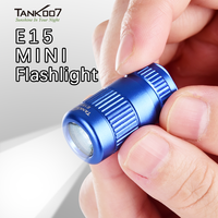 Tank007 E15 Super Bright Mini LED Flashlight  Tactical Flashlight Outdoor Camping Fishing Torch