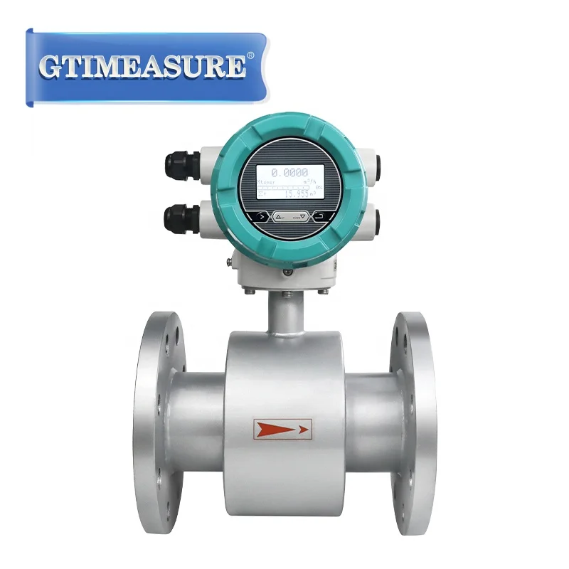 

Integrated Sewage and Wastewater Pipeline Magnetic Water Flow Meter Electromagnetic Flowmeter