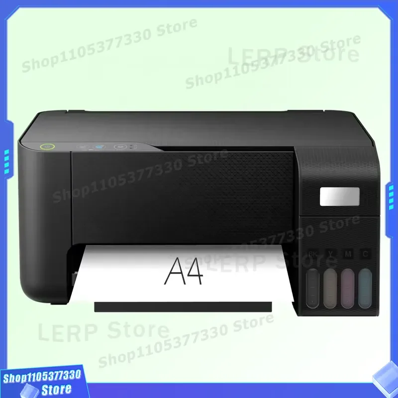 L3210 L3218 Inkjet Printer A4 4 Color USB Sublimation Printing Scanning Driver Support Tablet New 2024 Model for Home Office