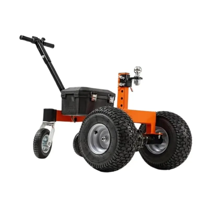 2000KG Steel Electric Utility Trolley Easy-Pulling Tow Dolly For Trailers Caravans Campers Boats