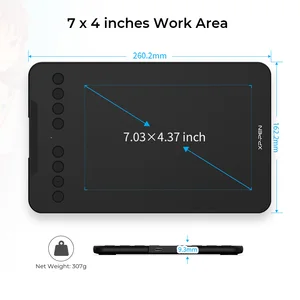 Xppen 7*4,3 inch 16K Biểu đồ mức áp suất 10 máy tính bảng bán hàng chính 7 inch Windows - 1