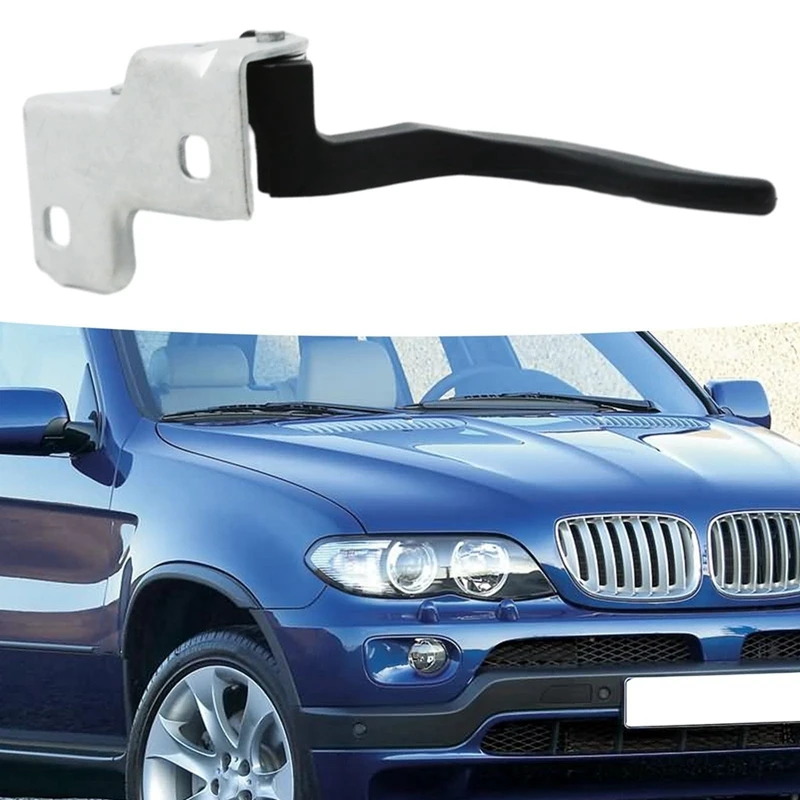 ใหม่คุณภาพสูงรถเครื่องยนต์ Hood ล็อค Hood สลักความปลอดภัย 51238402552   สําหรับ BMW X5 E53 อะไหล่-T45C