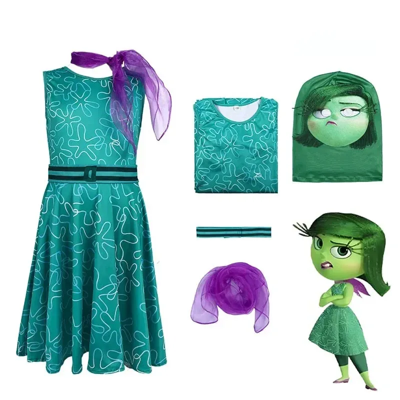 

Аниме Косплей Костюмы для взрослых и детей Inside Out Аниме Фильм Ролевые игры Хэллоуин Платье Костюм Школьное представление Дети Gi 72-й