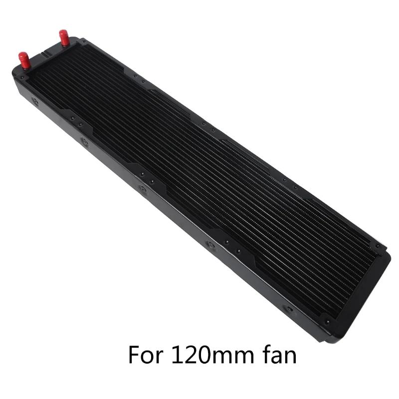 Water Cooling Computer Radiator 18 Pipe Aluminum Heat Exchanger Liquid Cooling Heat Sink for CPU PC Water Cool System