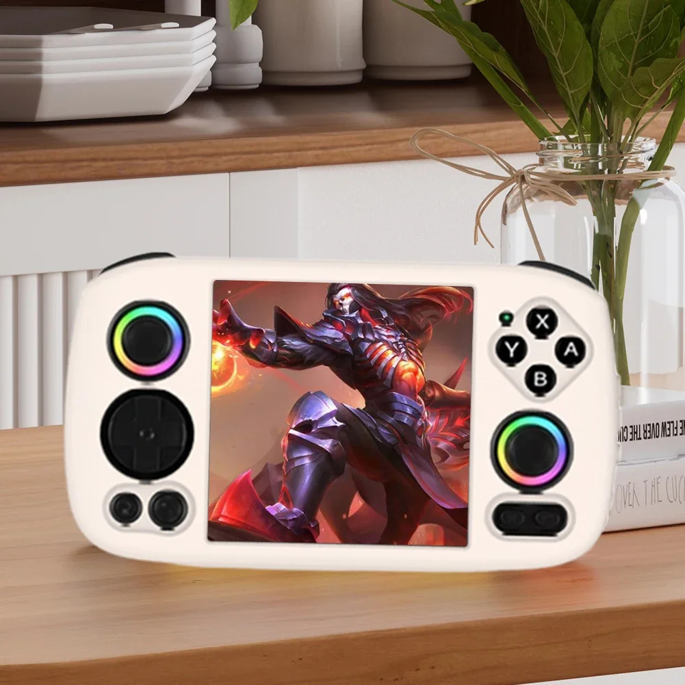 

Для ANBERNIC RG Cube игровые аксессуары силиконовый чехол противоударный защитный чехол защита от царапин чехол с ремешком