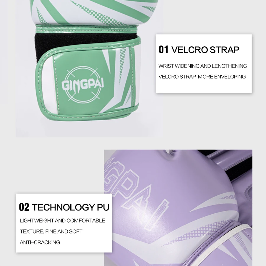 6 8 10 12 14 16oz Boxing Gloves Professional Muay Thai Guantes De Boxeo Free Fight MMA Sandbag Training Glove For Men Women image 6