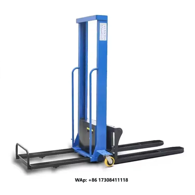 New Hot Sale 2 Ton Manual Hydraulic Forklift with Adjustable Aluminium Forks Hand Pallet Lifts