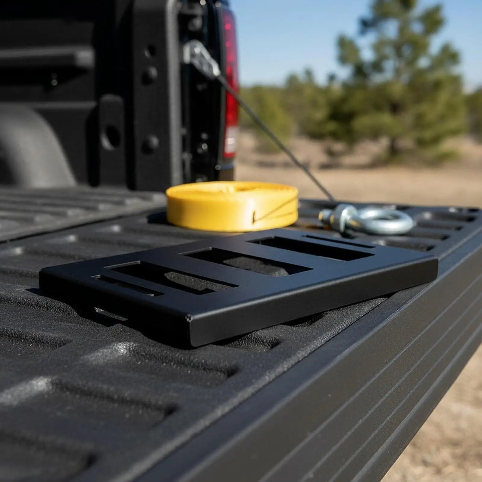 Mounting Plate Iron Tool Case Holder Easy Installation Toolbox Mounting Support Modular Storage Accessory for Workshop Bench