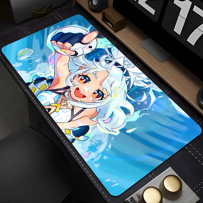 

Mousepad Laptop Office Cabinet Keyboard Pad PC Desk Mat Large HD Mouse Pad Non-slip G-genshin Impact Mualani Rubber Extended Pad