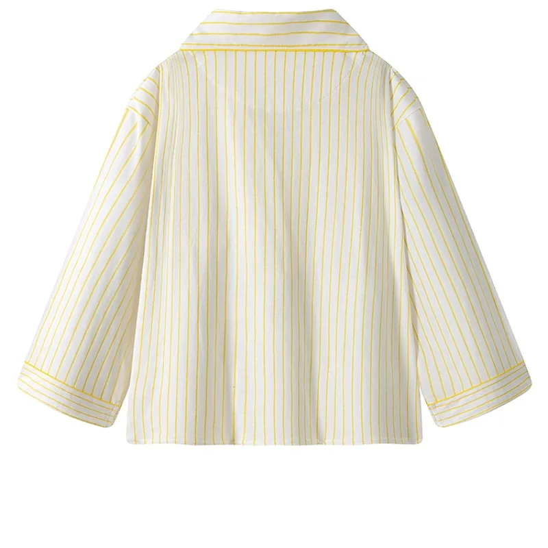 Disney Mickey Mouse creativo personalizado dibujos animados minimalista rayas puro algodón conjunto de ropa de descanso regalo de alto valor para mejores amigos