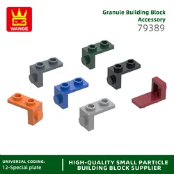 Wange 245pcs/Lot 79389 Bracket 1 X 1 - 1 X 2 Building Blocks Moc Accessories Compatible with Brick Toys For Children Gift Box