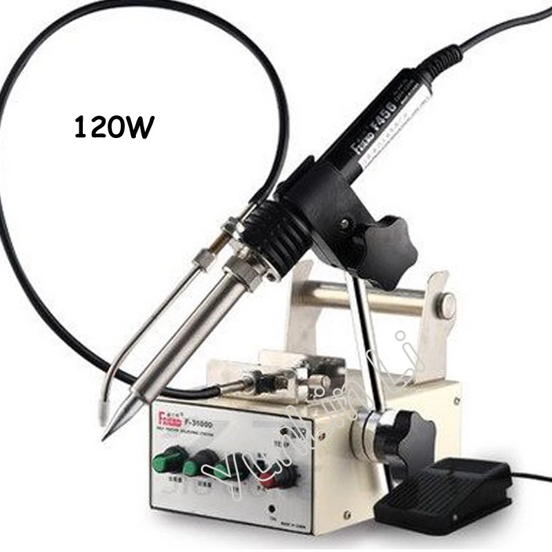 120W Automatic Tin Feeding Machine Constant Temperature Soldering Iron Teclast Multi-function Foot Soldering Machine F3100D