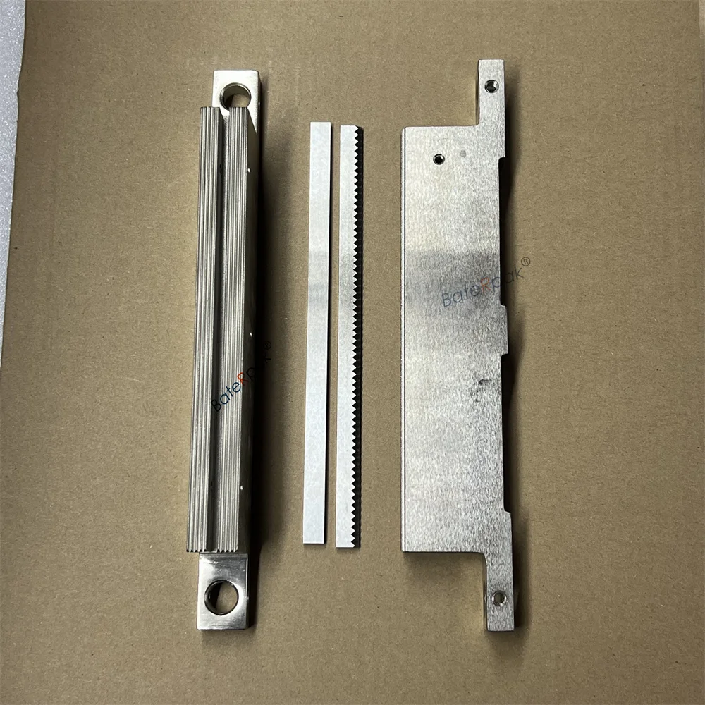 BateRpak 180x44.5mm DACHUAN Confezionatrice per cuscini Porta lama da taglio, Blocco di acciaio termico, Sedile a strisce del modulo sigillante, con lama
