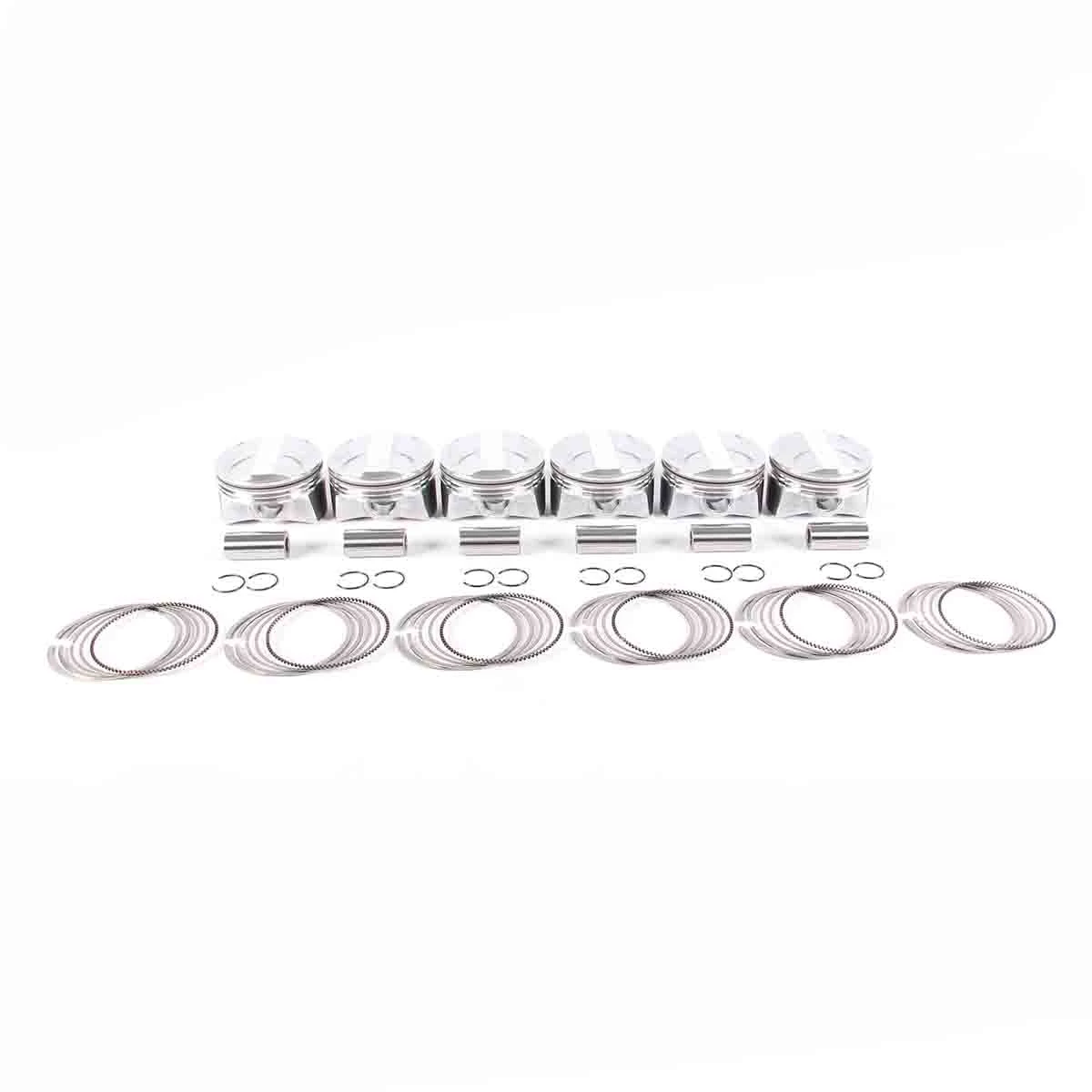 2.5L/3.0L Pistons & Rings Kit Fit For Mercedes Benz C230 C250 C280 C300 E280 E300 A2720304017