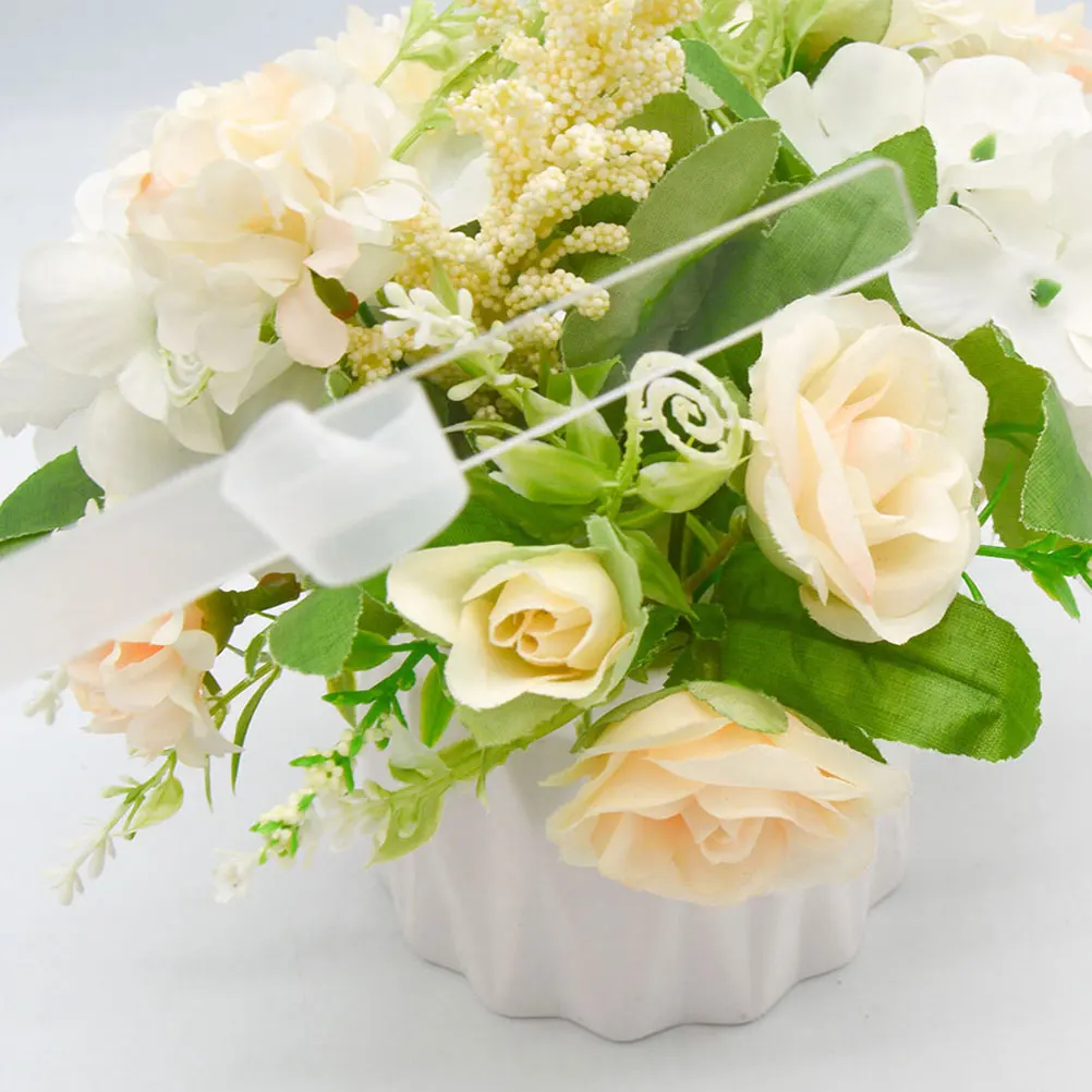 

12pcs Garden Marker Labels Acrylic Plant Tags For Outdoor Garden Yard Farming Use Durable Soil Insert Diy Decoration