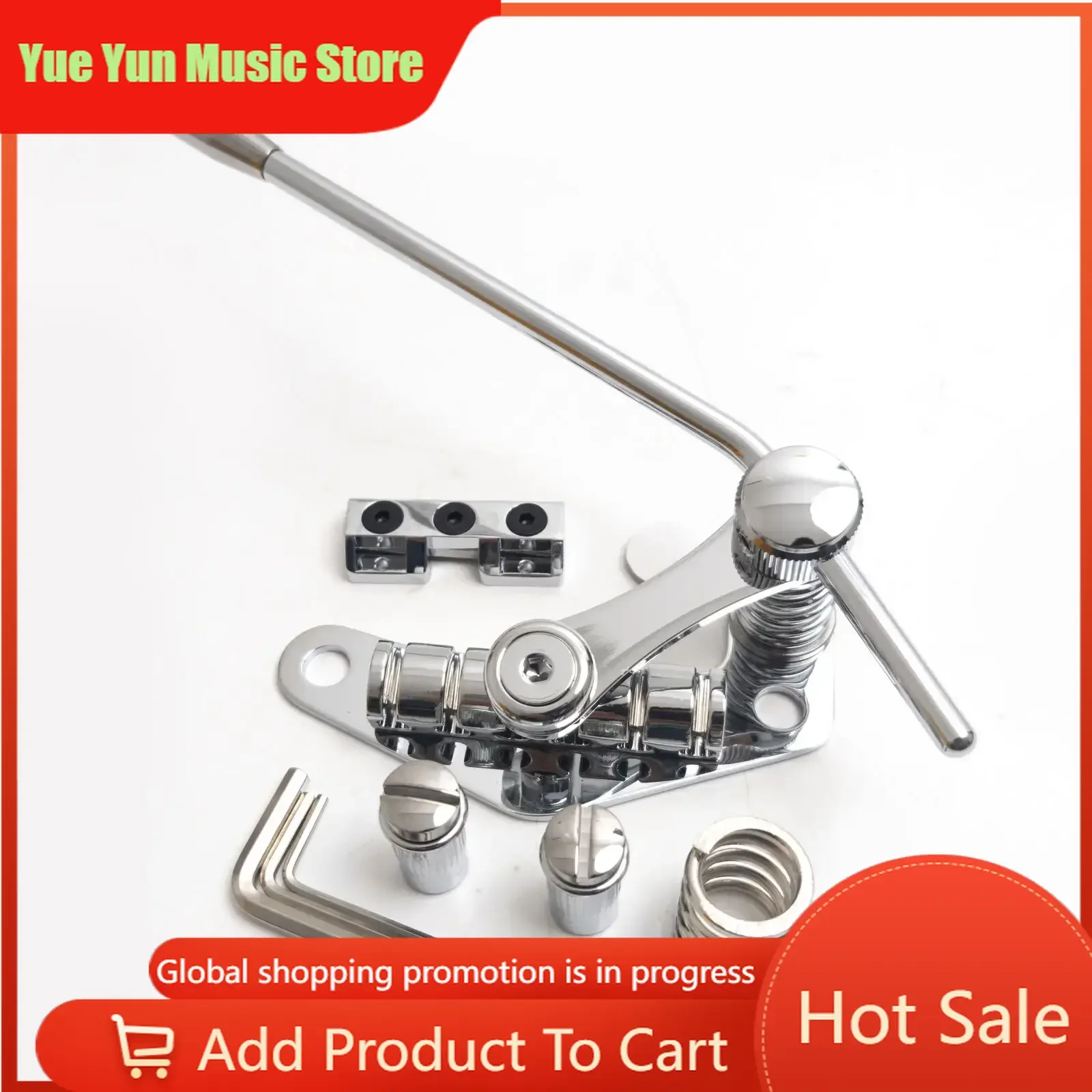 Electric Guitar Bridge Stop Bar Tailpiece Tremolo Tune-O-Matic Style Compatible with LP SG Guitars TM85