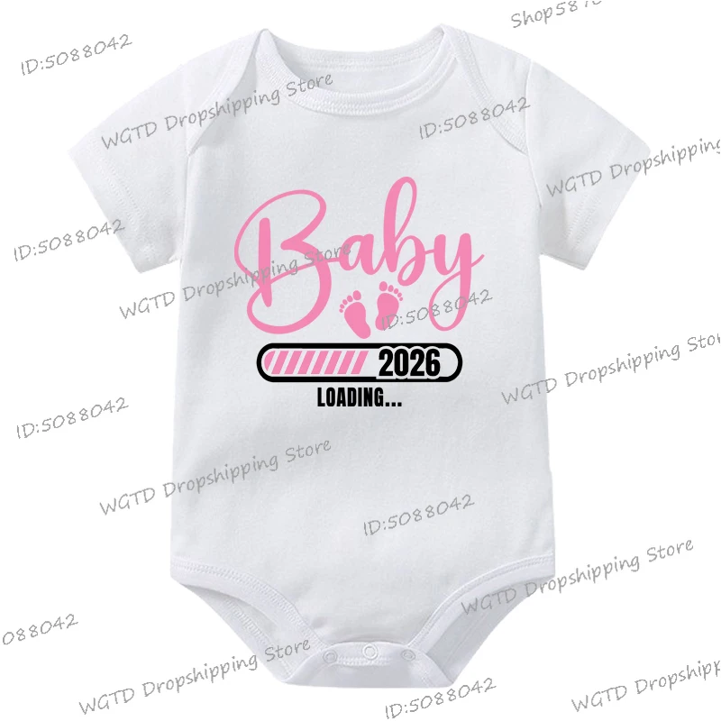 2026 الطفل تحميل الوليد السروال القصير القطن الطفل داخلية الصيف الفتيان الفتيات بذلة إعلان الحمل الملابس الزي #4