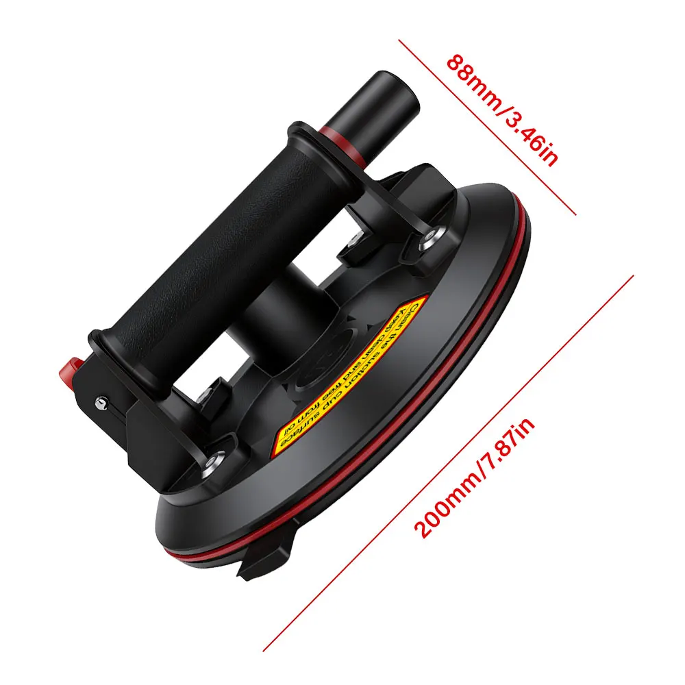 8-インチ真空吸盤-250kg-耐荷重真空吸盤ヘビーデューティーリフター-花崗岩タイルガラス手動持ち上げ用