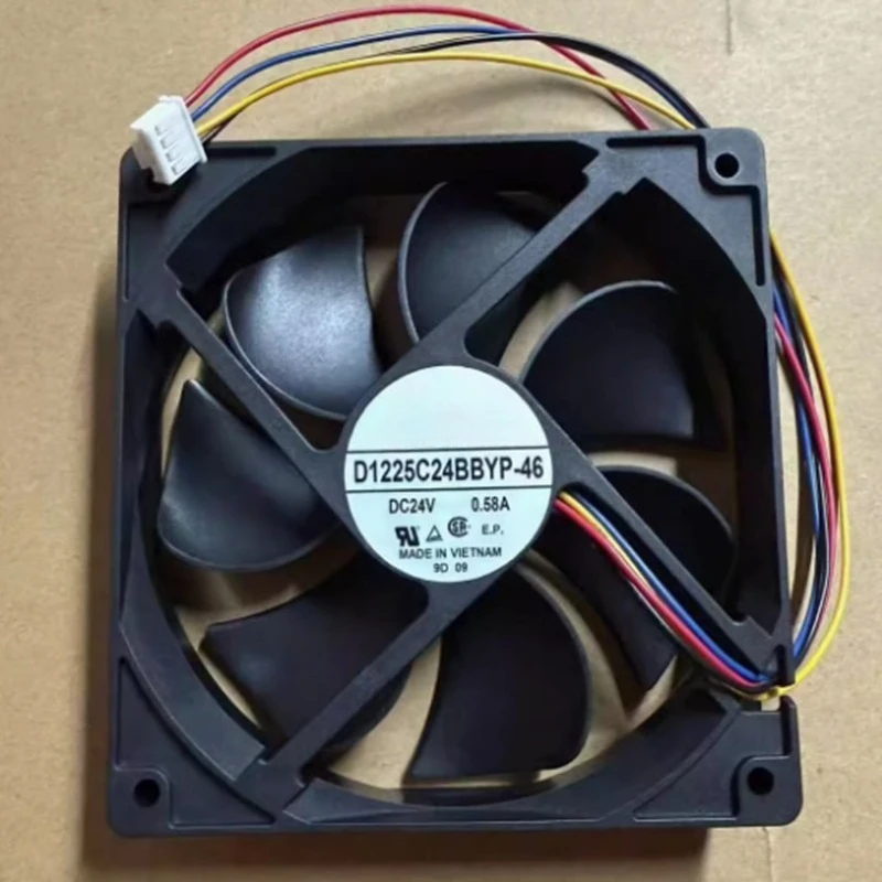 

FOR SERVO 100% brand new and original ventilator D1225C24BBYP-46 12025 24V 0.58A