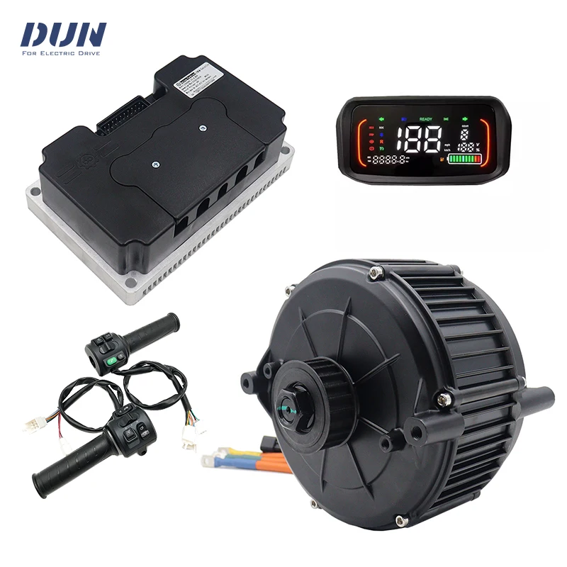 

QS165 5000W Hall Type Mid Drive Motor Kit with FarDriver Controller ND72680 N7 Display and T08 throttle For High Speed Dirtbike