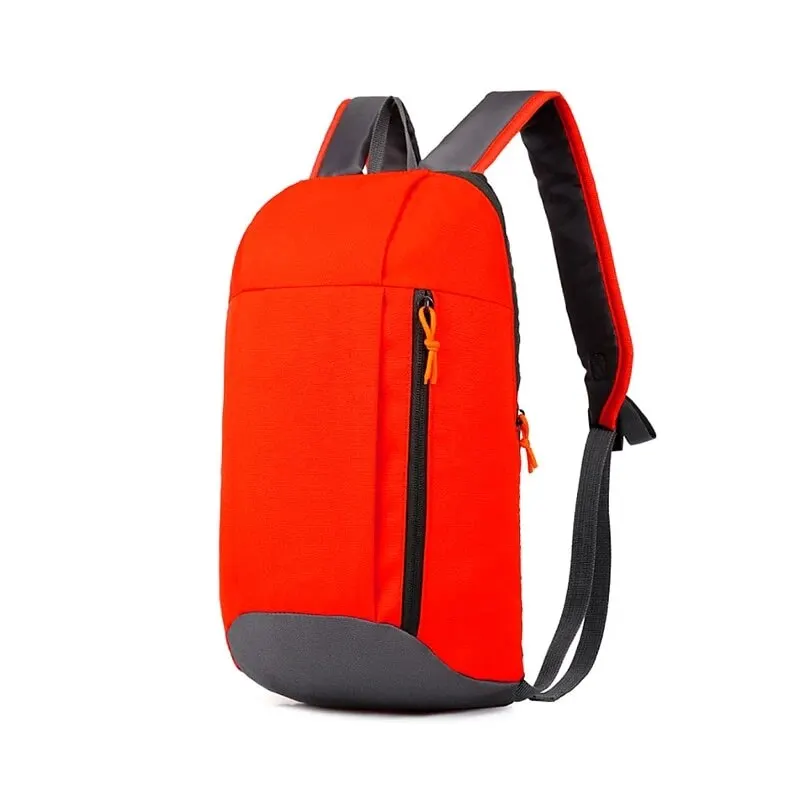 Mochila esportiva leve pequena, ao ar livre, homens