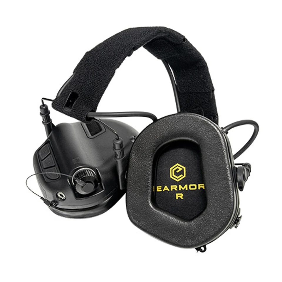 EARMOR-M31-Mark3 Tactical Headset, MilPro Protetor Auditivo Eletrônico, Redução De Ruído