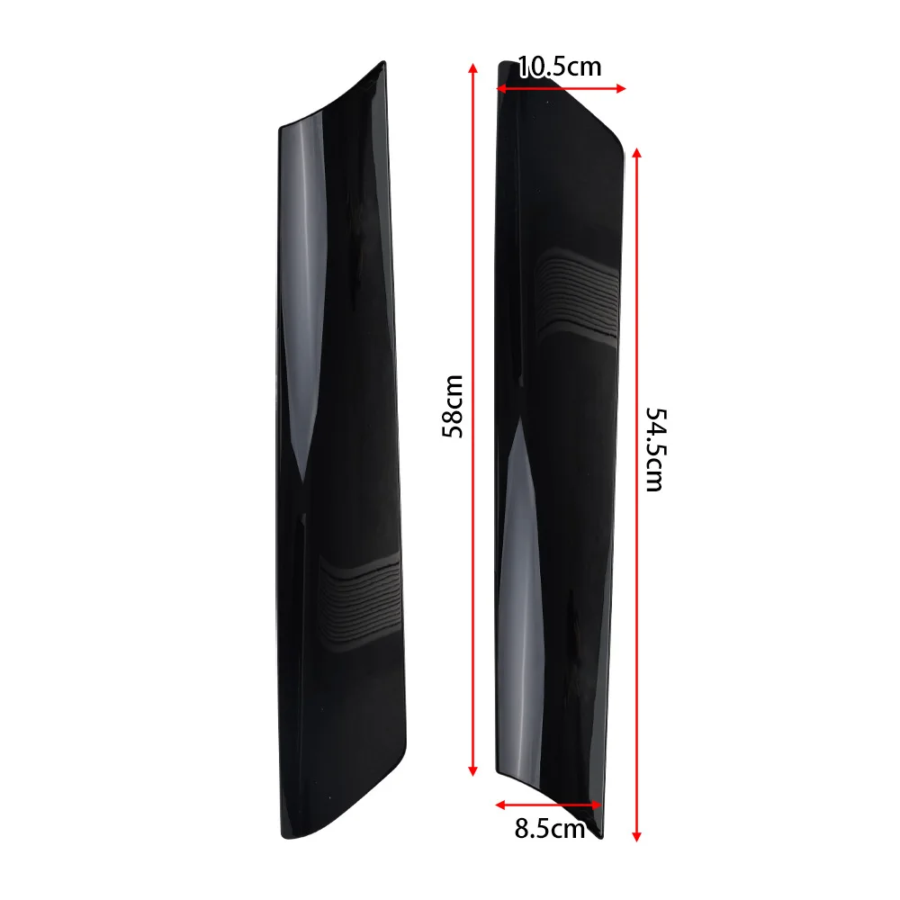 Windshield A Pillar Trim Molding (1 Pair) | For Mini Cooper R50 R52 R53 51137128157 Exterior Window A-Pillar Post Trim Panel