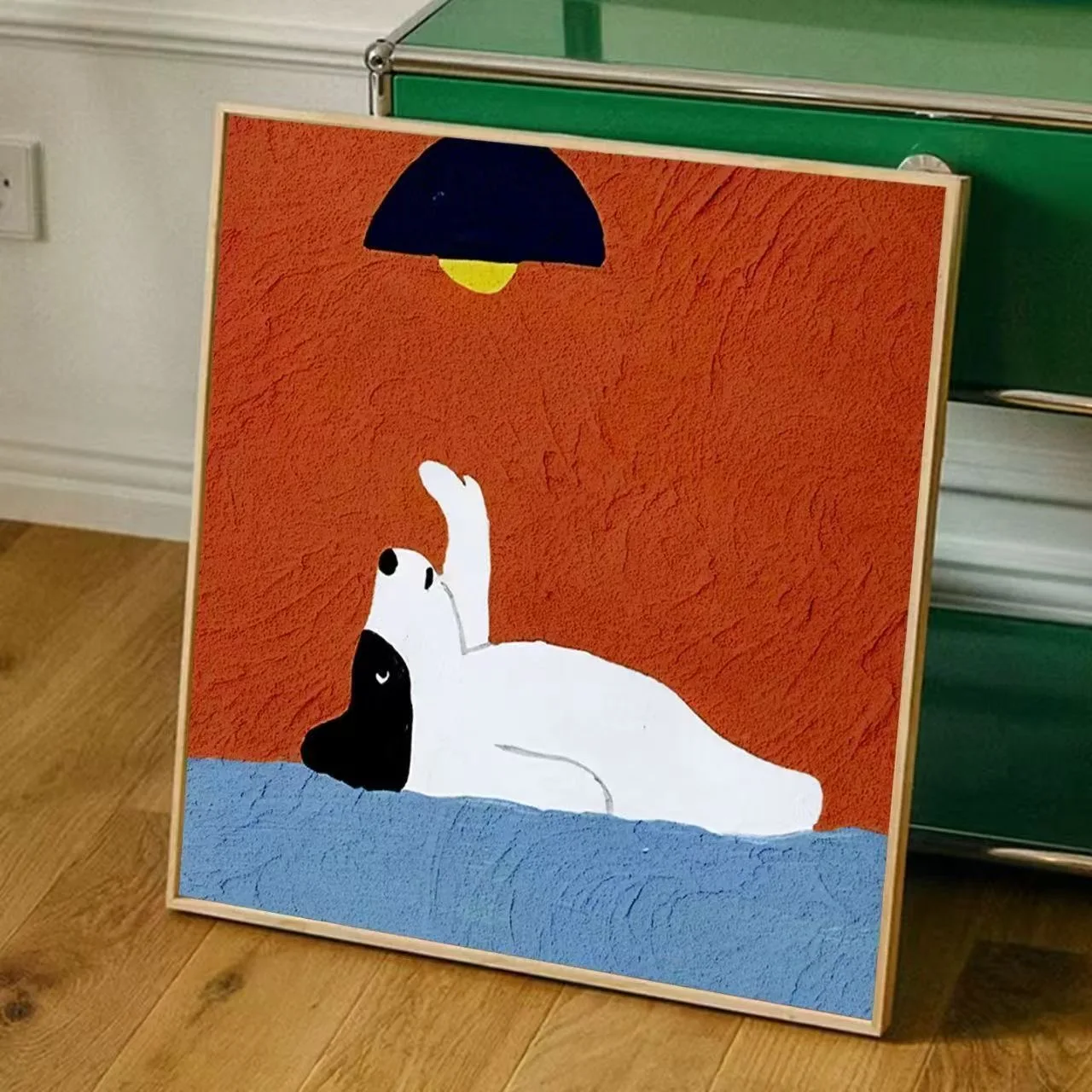 A-0458   Loyal Companion Painting