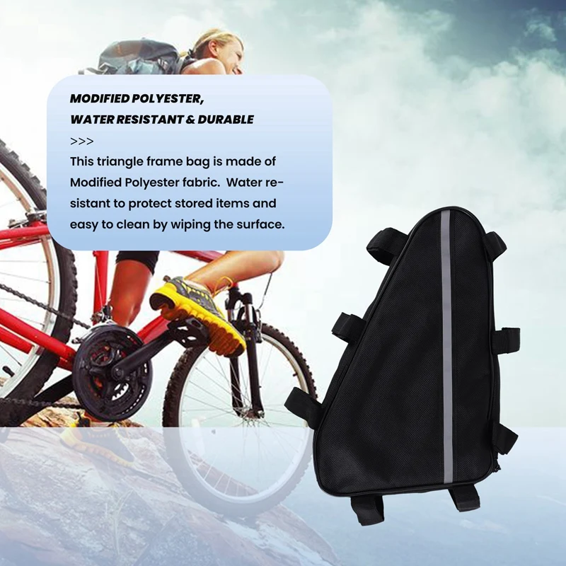 Bicycle Bag Triangular Battery Pack Bicycle Battery Pack Electric Bicycle Lithium Battery Triangular Bag