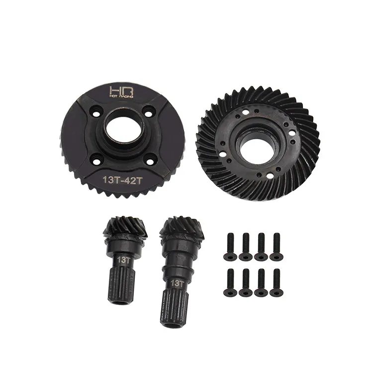 

Hot Racing 42t/13t Steel Helical Front and rear differential drive gears for 1/5 Traxxas X Maxx