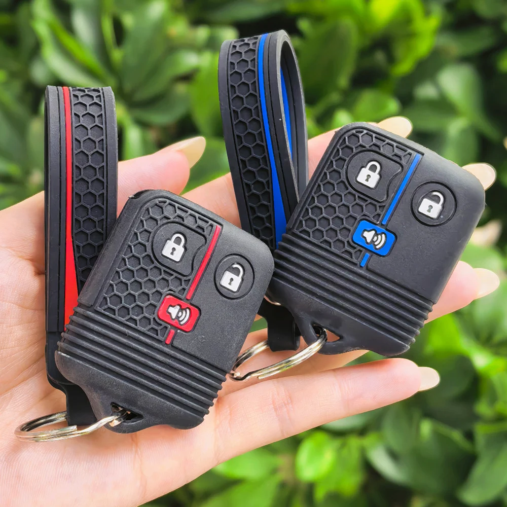 For Ford Focus Ranger Explorer Freestye F150 F250 E150 Econoline Lincoln Mercury 3 Buttons Silicone Shell Fob Key Fob Case Cover