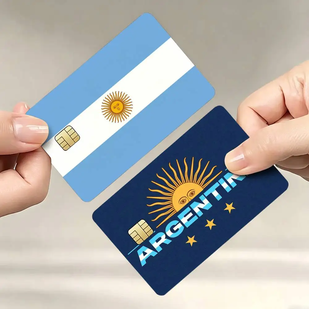 A-Argentina   Sticker Decoration Creative Bank Card Bus Metro Waterproof Sticker