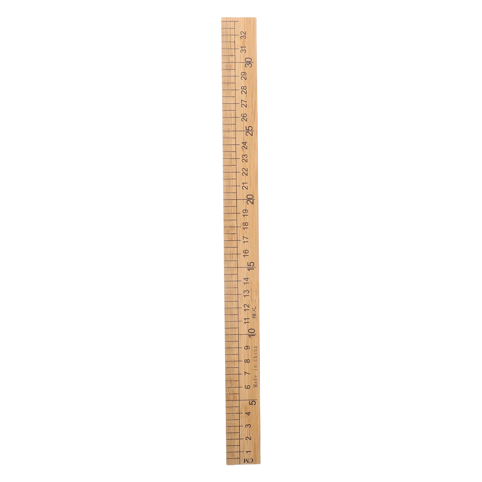 

Dual-Sided Bamboo Ruler Accurate Scale for Dressmaking Sewing Tool Shirt Measuring Cutting Pattern Tailor Bamboo Ruler