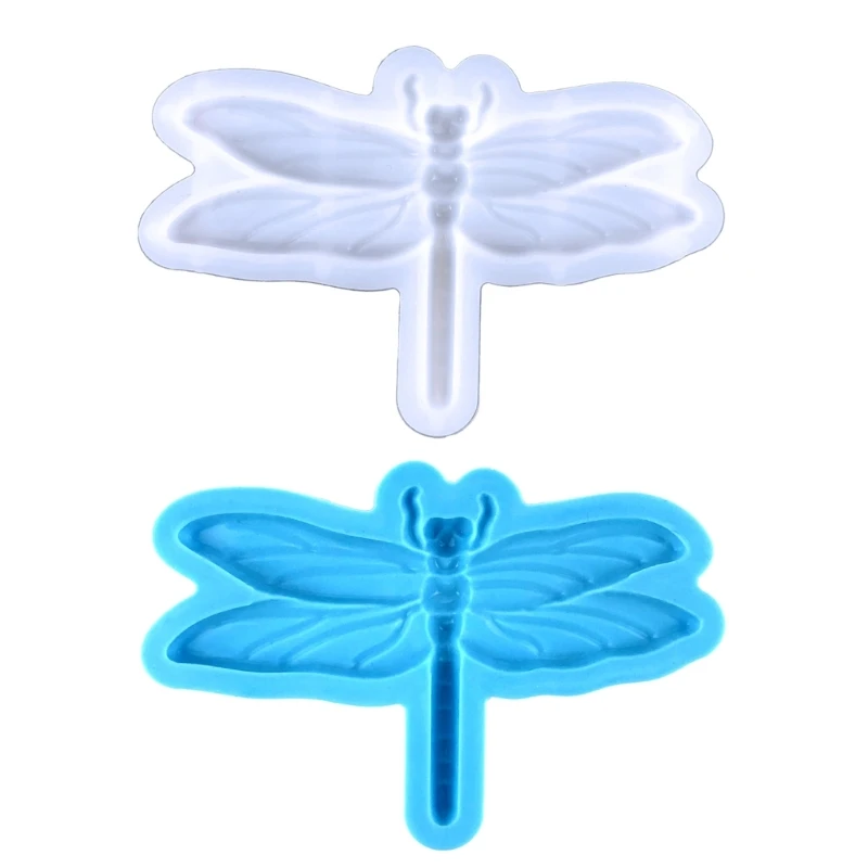 

Jewelry Casting Molds,Pendant Silicone Resin Molds Dragonfly Epoxy Casting Mold Keychain Jewelry Making DIY Crafts Tool