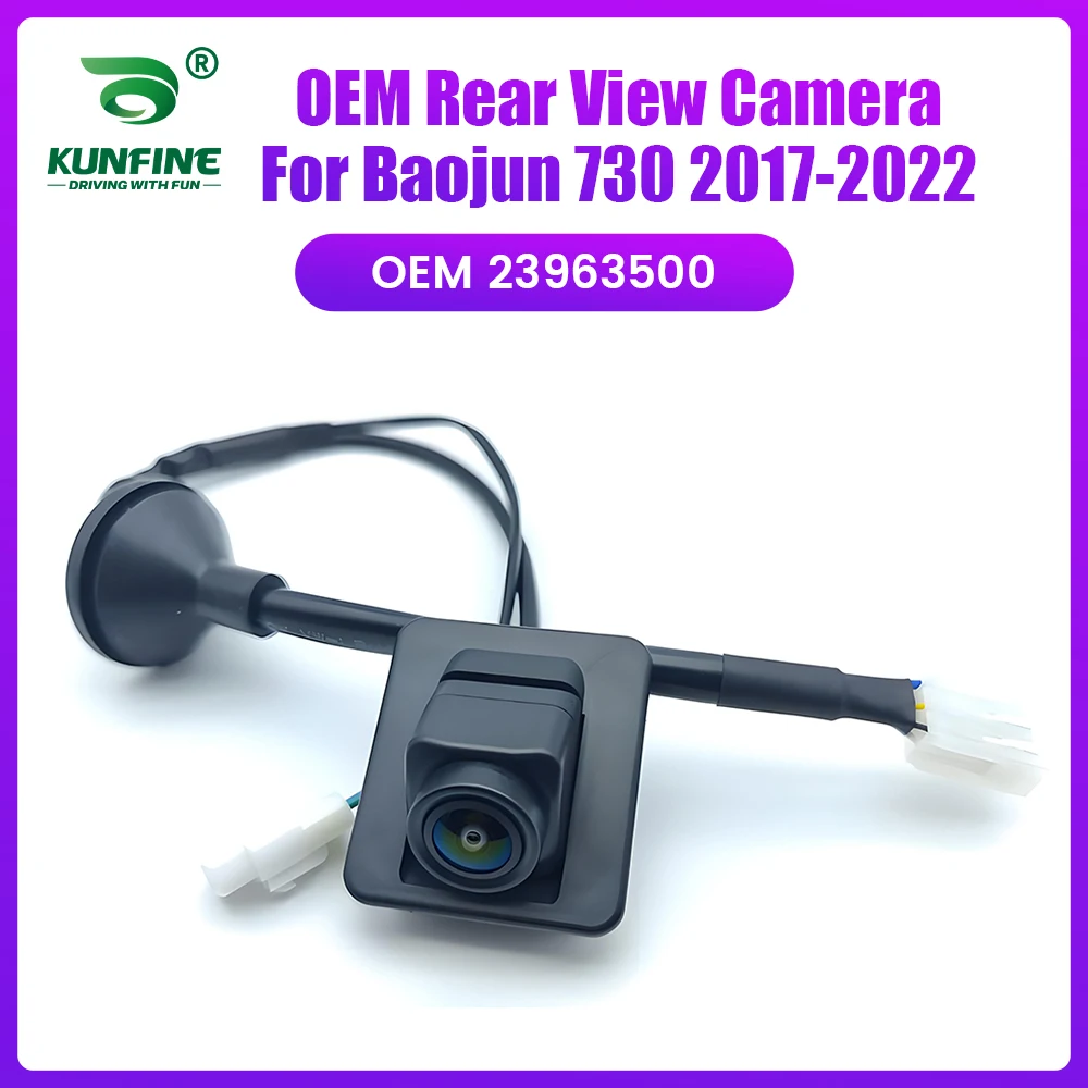 Factory Car Rear View Reverse Backup Camera 23963500 For Baojun 730 360 Surround View 2017-2022 Waterproof Parking Assist