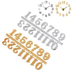 1 Set DIY Repair Tools Digital Restore Roman Numerals Clock Numerals Accessories Arabic Number Quartz Clock Parts