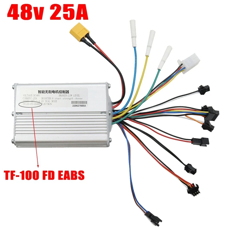 48V 25A ไฟฟ้าสกู๊ตเตอร์ Controller Dashboard ชุด TF-100 จอแสดงผล + ปุ่มสวิทช์สําหรับ KUGOO M4 ไฟฟ้าสกู๊ตเตอร์อะไหล่